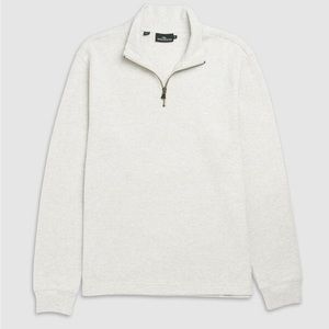 Rodd & Gunn Alton Ave Quarter Zip Sweater in Ice Grey Marle